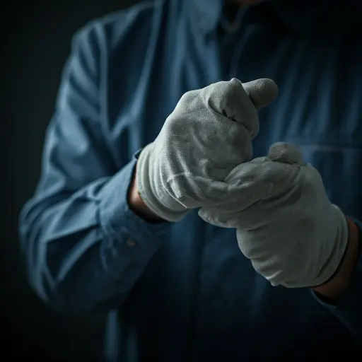 Warehouse pest control technician