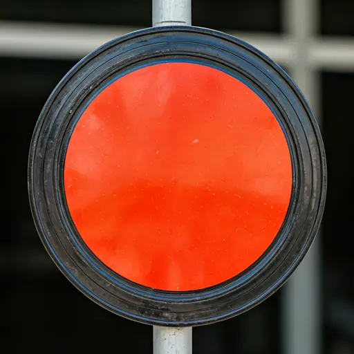 Red stop sign symbolizing rodent entry prevention