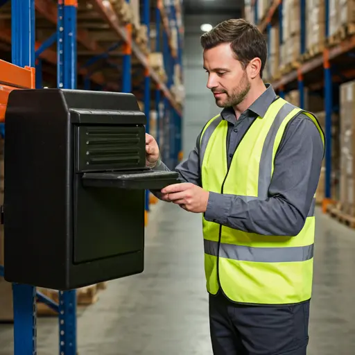 Warehouse pest control technician